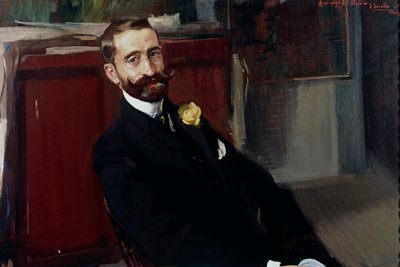Porträt von Jacinto Felipe Picón y Pardiñas von Joaquín Sorolla